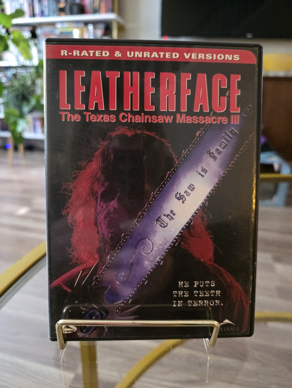 Leatherface The Texas Chainsaw Massacre III DVD - R-Rated And Unrated Versions